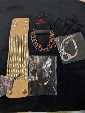 Bundle Of 4 Assorted Bracelets Brand New